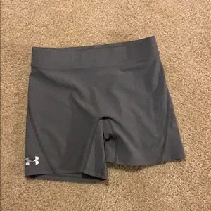 Grey under amour spandex
